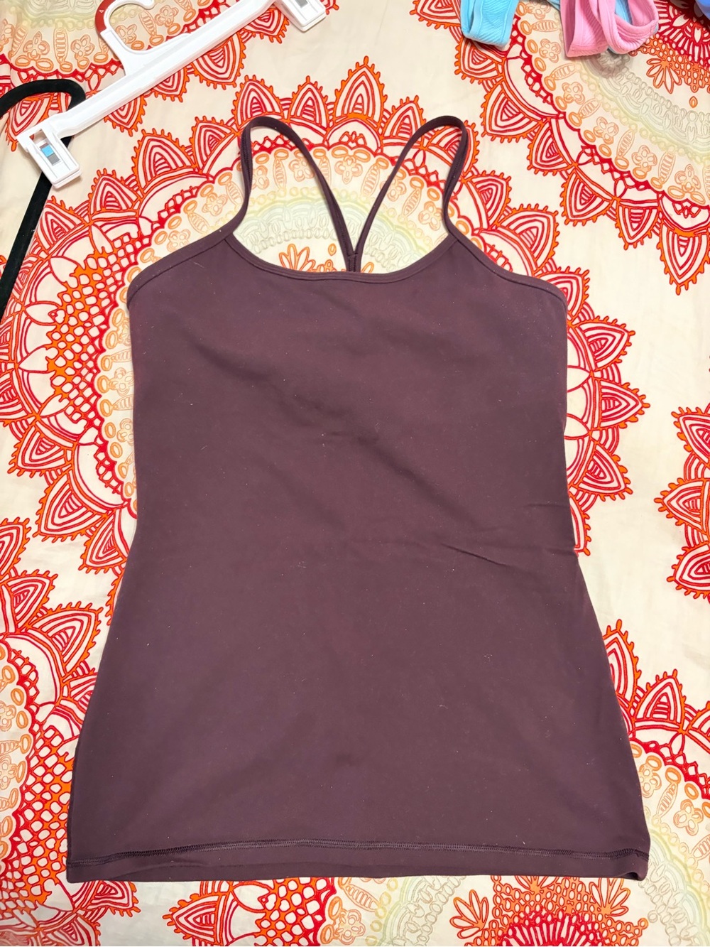 LuluLemon Strappy Tank Top - Dark Plum